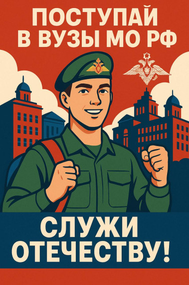 🚀Поступай в военные вузы МО РФ – стань частью сильнейшей армии мира! 🚀.